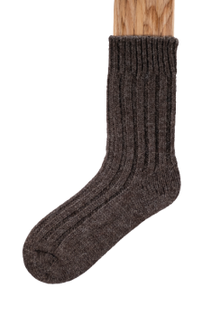 Jakob Sheep Connemara Socks -hellbraun 02